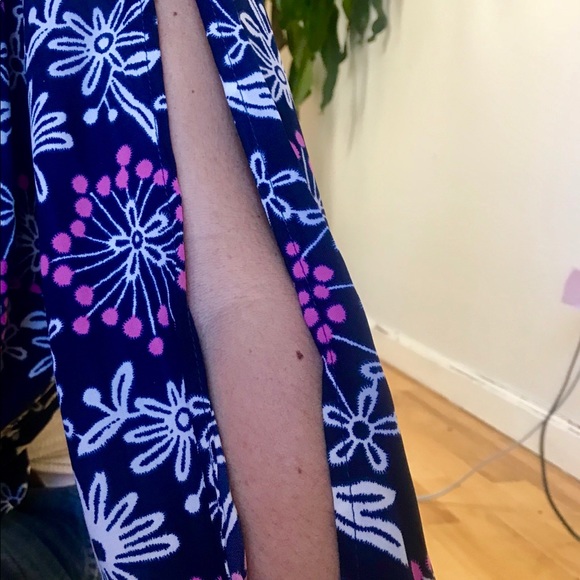 Halo Blue and Pink Circle Dress - Picture 5 of 7